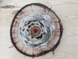 Atelier tissage pour enfants, halloween, à ADN Laine à pressy sous dondin, en Bourgogne du Sud 